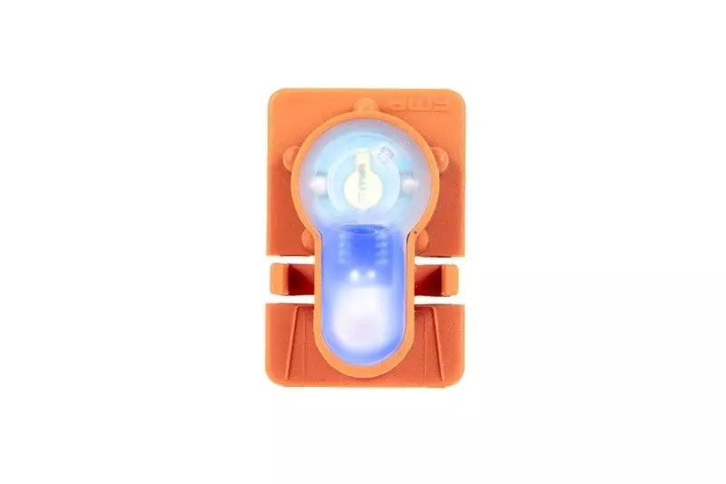 Marker elektroniczny Lightbuck RIS - pomarańczowy (niebieskie światło)