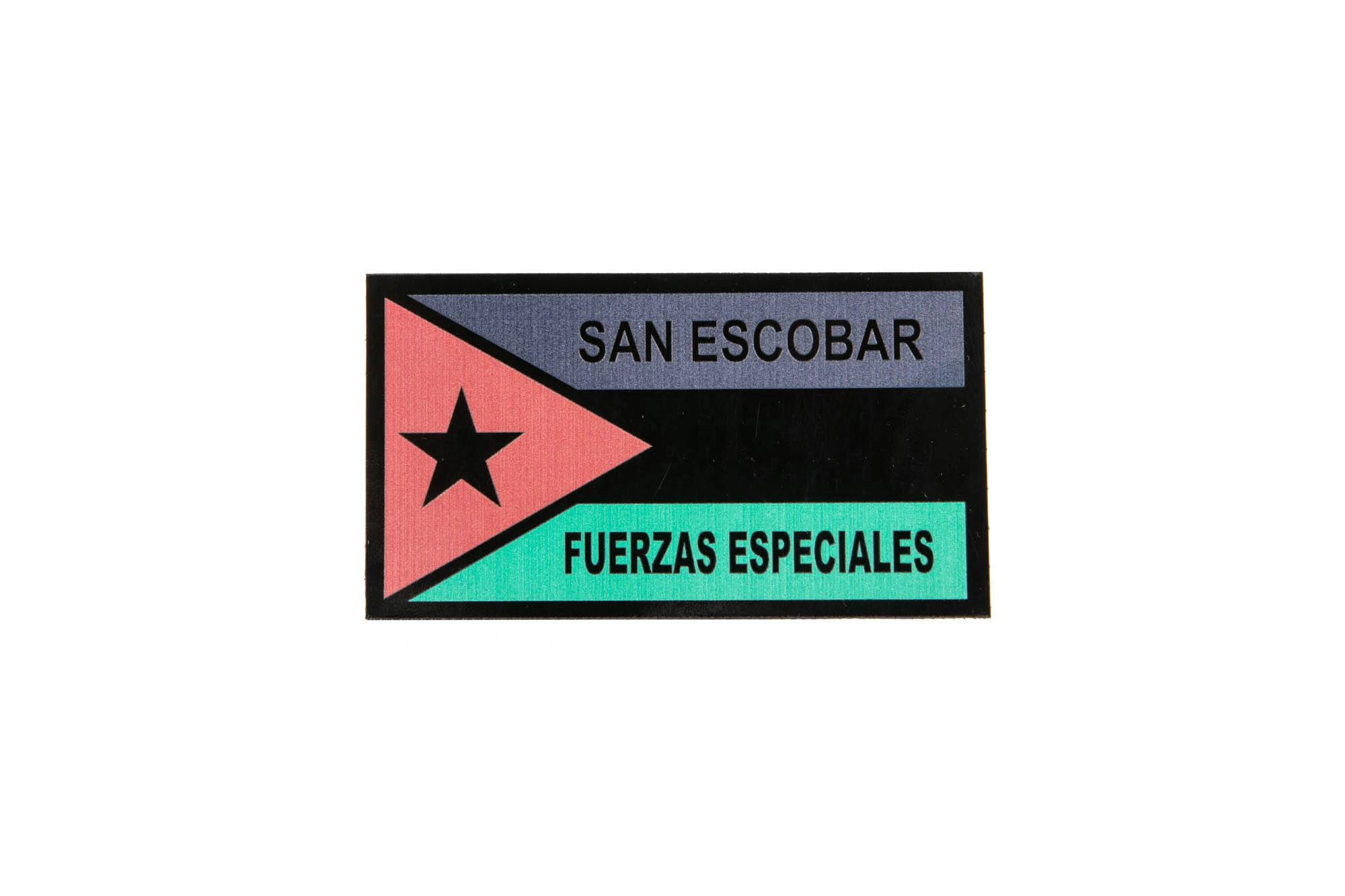 Naszywka IR San Escobar