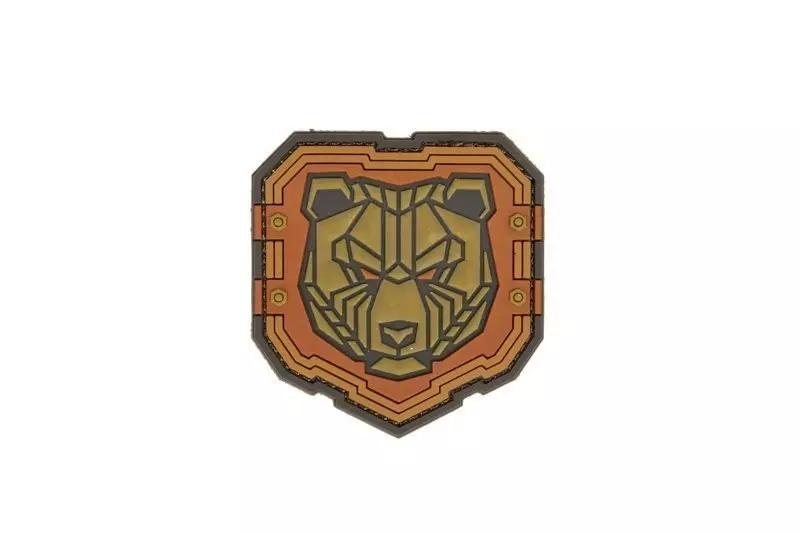 Naszywka Industrial Bear - Bronze