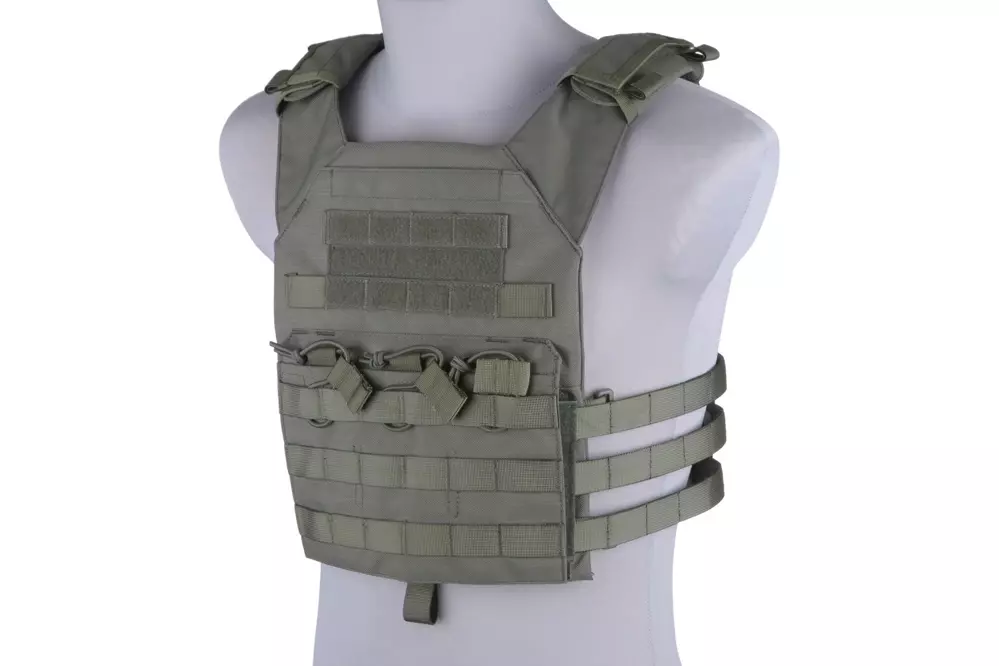 Kamizelka taktyczna Rush Plate Carrier - ranger green