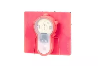 Marker elektroniczny Lightbuck V - różowy (pomarańczowe światło)