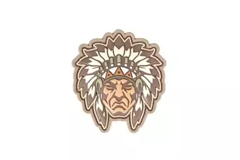 Naszywka Native American Warrior Head 1 - Multicam